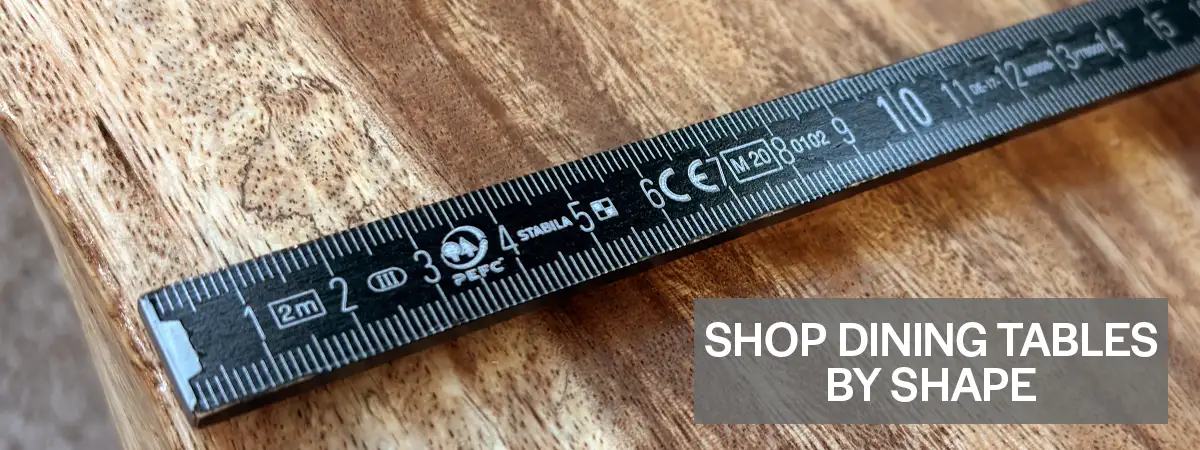 A coffee table from Tischonkel.de is handcrafted, solid, and unique