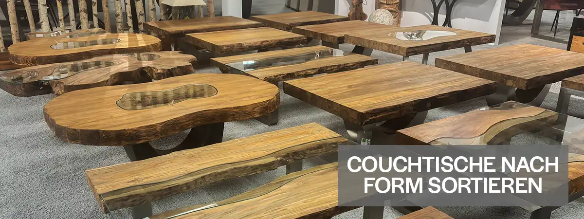 Ein Couchtisch von Tischonkel.de ist handgefertigt, massiv und unverwechselbar in Form und Design