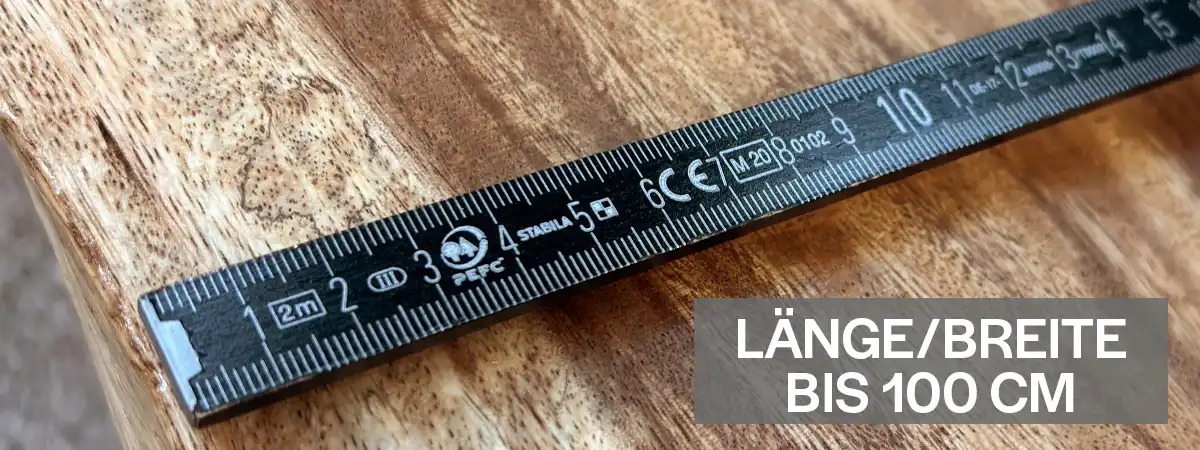 Ein Couchtisch von Tischonkel.de bis 60 cm Länge