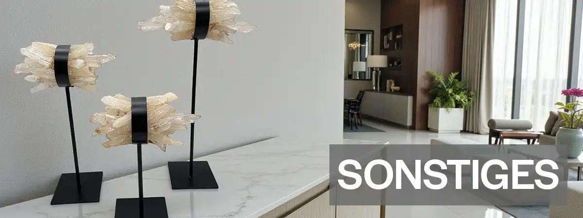 Außergewöhnliche Dekorationsobjekte, Unikate und besondere Wohnaccessoires