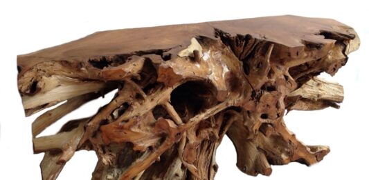 Consola / Aparador de una raíz de árbol Aparador / Consola raíz de árbol