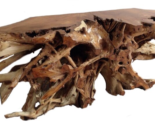 Konsole / Sideboard aus einer Baumwurzel Sideboard / Konsole Baumburzel