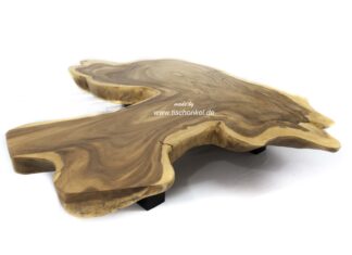 Couchtisch aus einer Baumscheibe 180 x 87-156 x 11 cm Couchtisch Baumscheibe Südafrika