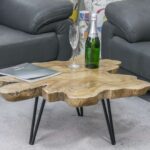 Beistelltisch Couchtisch Wurzelholz Teak