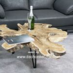 Beistelltisch Couchtisch Wurzelholz Teak