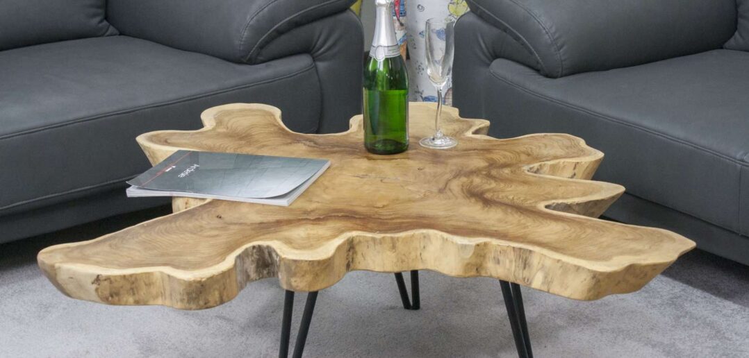 Couchtisch Beistelltisch aus Wurzelholz (Teak) - Der Tischonkel