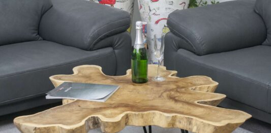 Couchtisch Beistelltisch aus Wurzelholz (Teak) Beistelltisch Couchtisch Wurzelholz Teak