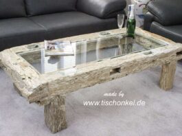 Coffee table „Joglo“ approx. 150 x 70 x 40 cm Coffee table "Joglo" approx. 153 cm x 70 cm x 42 cm