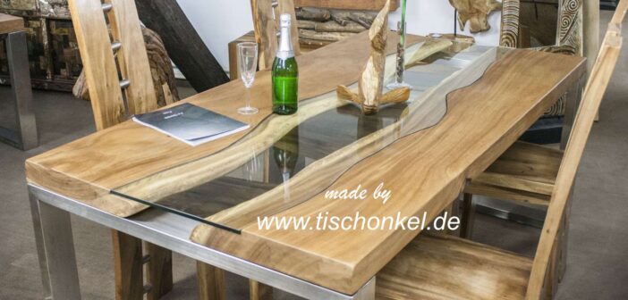Esstische 200 x 100cm "Elements" Suar