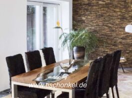 Esstisch Serie „Elements“ von GERKEN Wohndesign Esstisch Elements mit Stuhl Kitzbühel