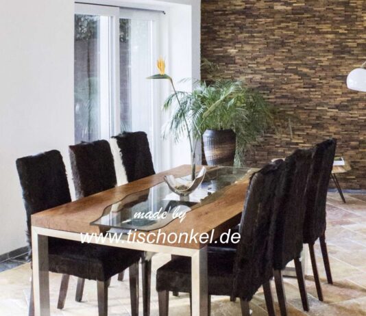 Esstisch Serie „Elements“ von GERKEN Wohndesign Esstisch Elements mit Stuhl Kitzbühel