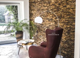 Wandverkleidung aus recyceltem Holz Wandverkleidung HWV22N