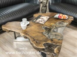 Couchtisch aus Holz massiv Couchtisch aus Holz massiv