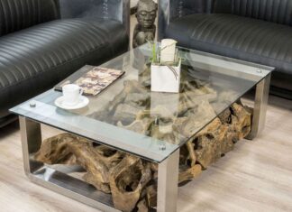 Couchtisch Baumwurzel „Wild Root“ Couchtisch Baumwurzel Wild Root 120x80