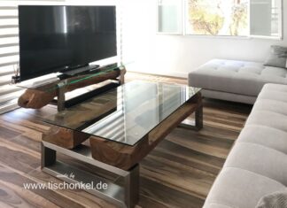 Couchtische von „GERKEN Wohndesign“ Couchtische Lesung und Old Java