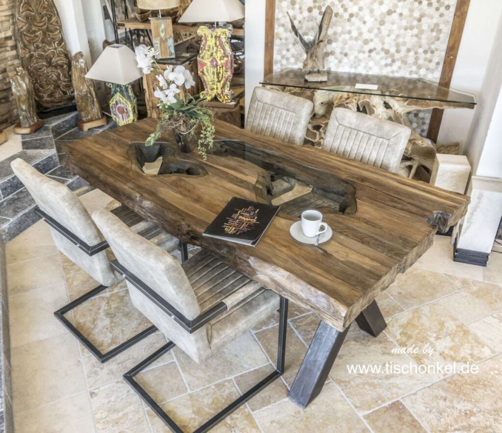Designer Esstisch aus Holz - Der Tischonkel Esstische