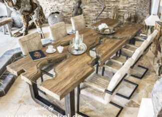 Esstisch von GERKEN Wohndesign im Format 300 x 100 cm Esstisch