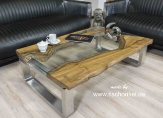 Wohnzimmertisch 100 x 80 cm Wohnzimmertisch "Elements"
