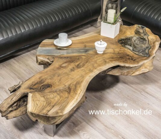 Stuebord træstamme Stuebord træstamme rottetræ