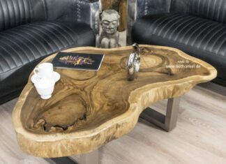 Genialer Couchtisch aus Holz 120 x 80 cm Genialer Couchtisch aus Holz