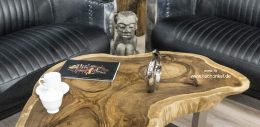 Genialer Couchtisch aus Holz 120 x 80 cm Genialer Couchtisch aus Holz