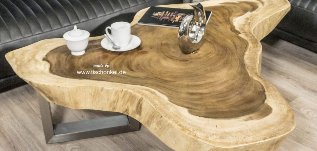 Kleiner Wohnzimmertisch aus Holz - Der Tischonkel