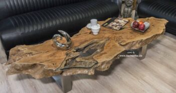 Moderner Wohnzimmertisch mit individuellem Design