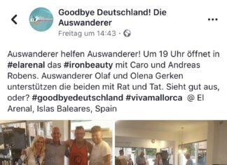 Caro, Andreas und Basti eröffnen das neue Iron Beauty,…doch es fehlen Möbel Auswanderer hilft Auswanderer bei Goodbye Deutschland
