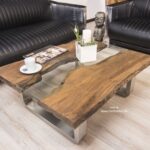 Stilvoller Couchtisch „Old Elements“ 100×80 cm