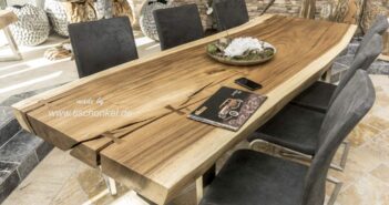 Baumstamm Esstisch von GERKEN Wohndesign