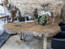 Esstisch „Fusion“ aus Holz von GERKEN Wohndesign Esstisch Fusion aus Holz