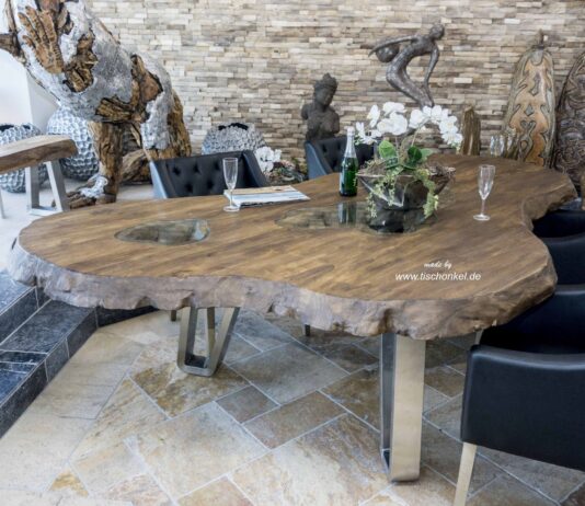 Esstisch „Fusion“ aus Holz von GERKEN Wohndesign Esstisch Fusion aus Holz