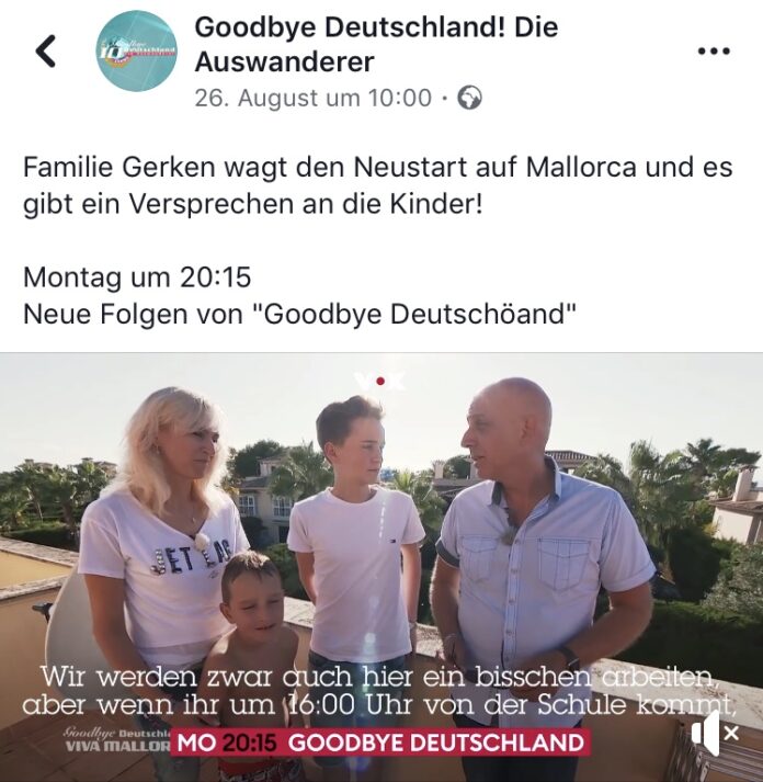 Olena und Olaf Gerken starten bei Goodbye Deutschland