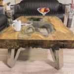 Couchtisch eckig aus Holz