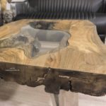 Couchtisch eckig aus Holz