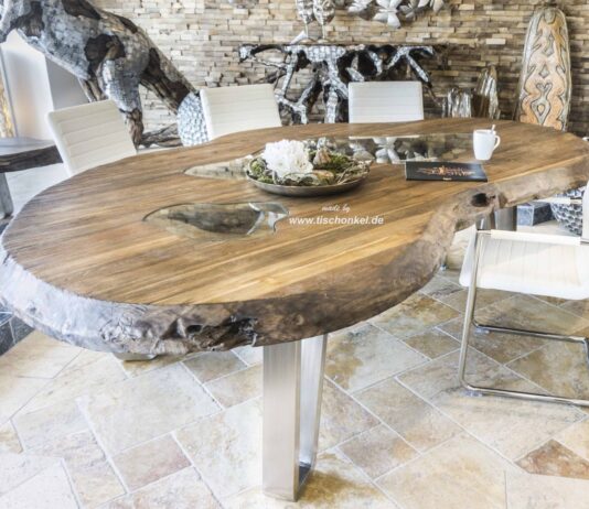 Design Esstisch der Serie „Fusion“ Design Esstisch Modell Fusion