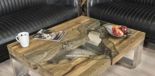 Mesas de café elegantes de GERKEN Wohndesign Mesas de café elegantes