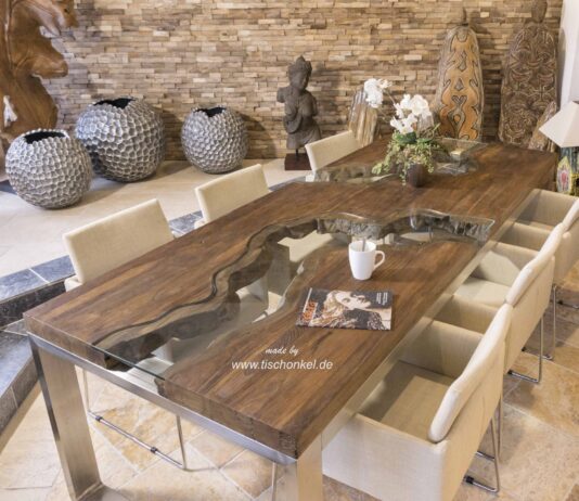 Esstisch „Landscape“ von GERKEN Wohndesign (250 cm) Esstisch Landscape