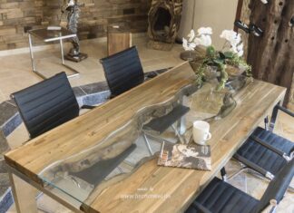 Esszimmertisch Design von „GERKEN Wohndesign“ Esszimmertisch Design