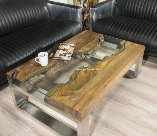 Couchtisch aus Holz Serie ELEMENTS Couchtisch aus Holz