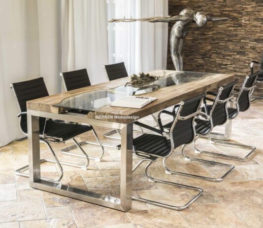 Design eettafel van GERKEN Wohndesign Design eettafel