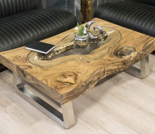 Table basse en bois „ Maris “ 120 x 80 cm Table basse Maris en bois 120 x 80 cm