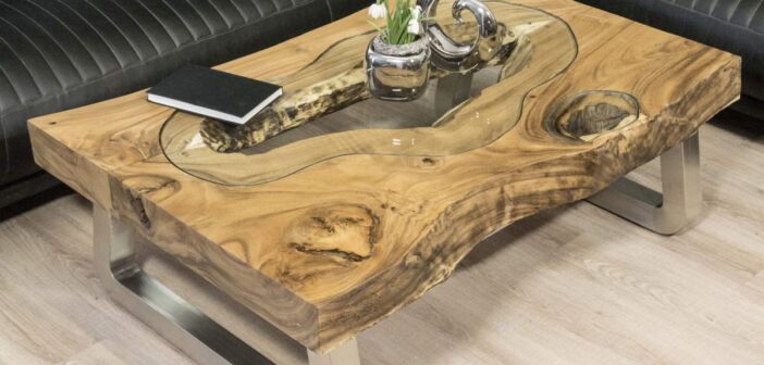 Couchtisch aus Holz "Maris" 120 x 80 cm - Der Tischonkel