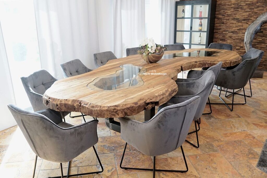 Der Konferenztisch aus Holz FUSION Konferenztisch