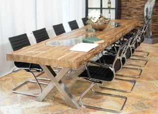 Langer Konferenztisch / Besprechungstisch Langer Konferenztisch