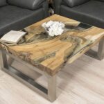 Couchtisch rechteckig aus Holz “Natural Landscape”