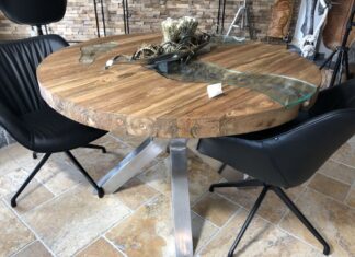 Runde Esstische aus Massivholz online kaufen Runde Esstische aus Massivholz