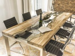 Teakholz Esstisch von GERKEN Wohndesign Teakholz Esstisch