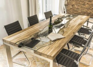 Teakholz Esstisch von GERKEN Wohndesign Teakholz Esstisch