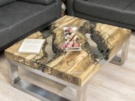 Table basse sur mesure de GERKEN Wohndesign Table basse sur mesure